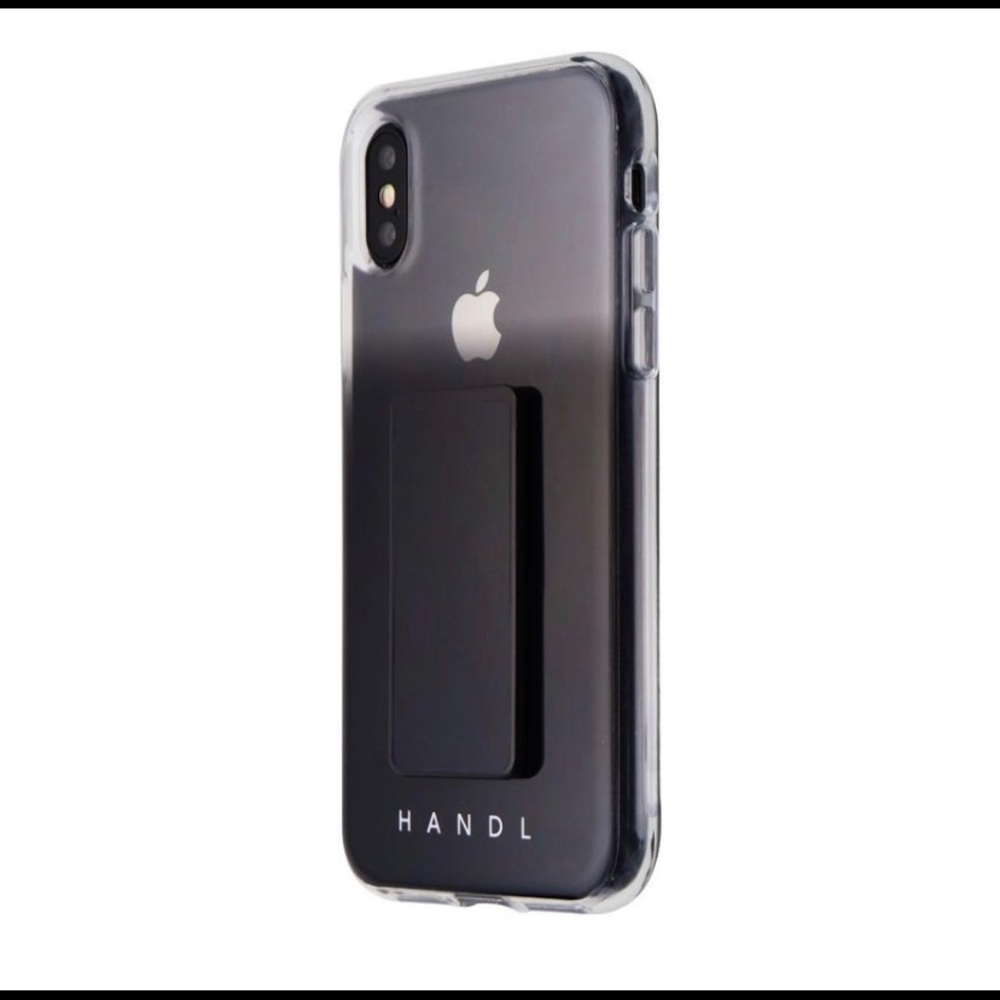 IPHONE XS Max Clear to Black Fade Case